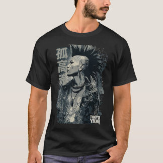 Tokyo Yami – Lone Soul Punk with Japanese Typograp T-Shirt
