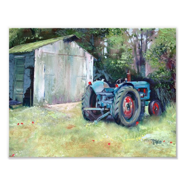 T'ol Tractor Fine Art Print (Front)