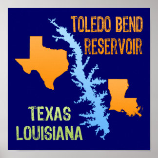 Toledo Bend Reservoir Poster