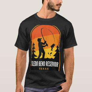 Toledo Bend Reservoir Texas Fishing T-Shirt