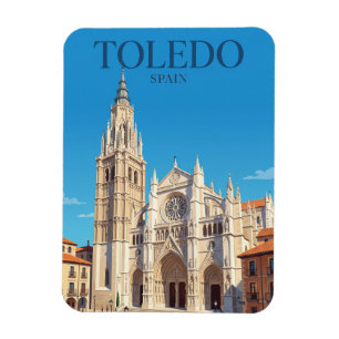 Toledo Cathedral Spain Magnet