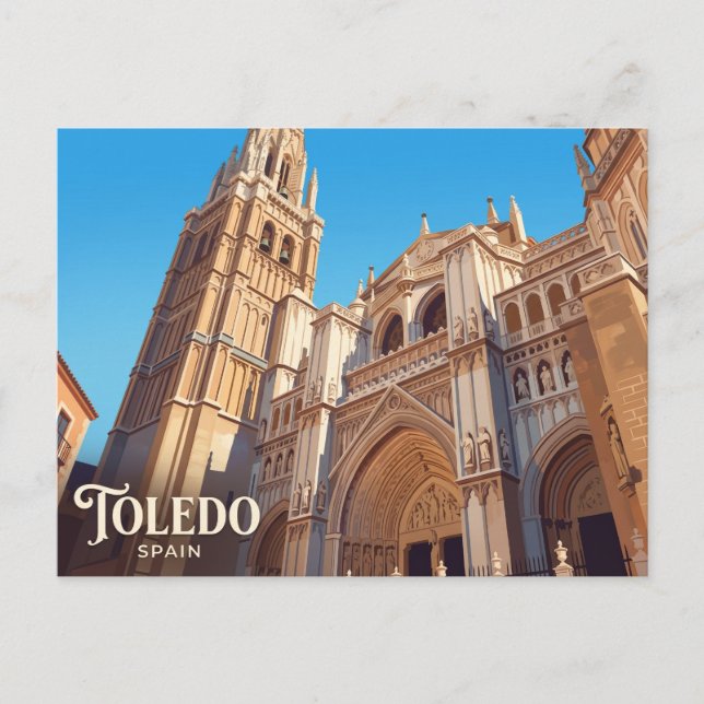 Toledo Cathedral Spain Postcard (Front)