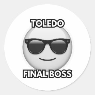 Toledo Final Boss Cool Emoji Sticker 