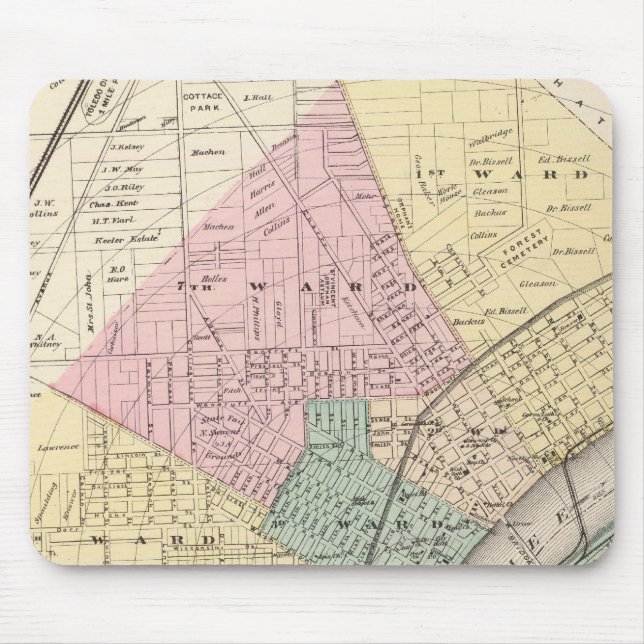Toledo, Ohio 2 Mouse Pad (Front)
