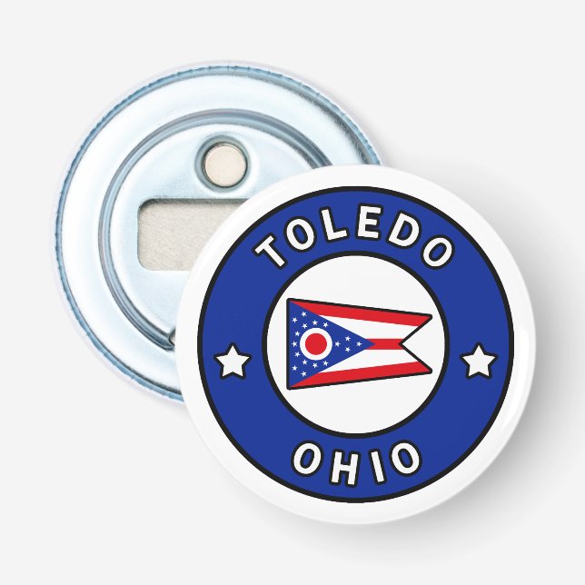 Toledo Ohio Bottle Opener (Front)