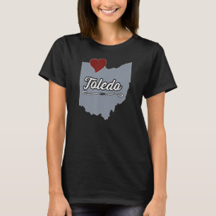 TOLEDO  Ohio OH City State USA  Cute Souvenir T-Shirt