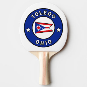 Toledo Ohio Ping Pong Paddle