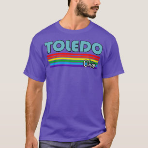 Toledo Ohio Pride Toledo LGBT Gift LGBTQ Supporter T-Shirt