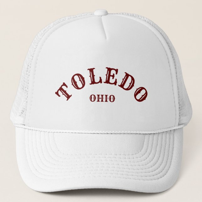 Toledo, Ohio T-Shirt Trucker Hat (Front)