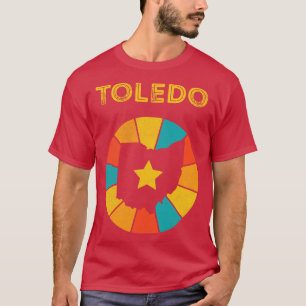 Toledo Ohio Vintage Distressed Souvenir 1 T-Shirt