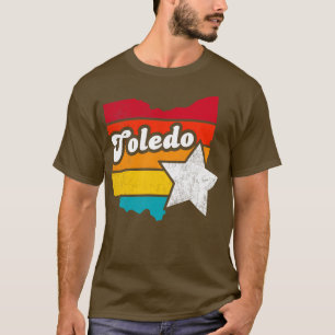 Toledo Ohio Vintage Distressed Souvenir 2 T-Shirt