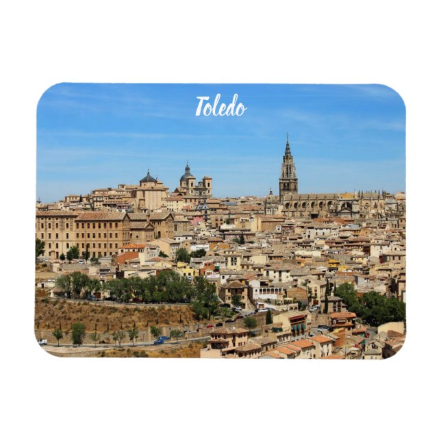 Toledo panorama magnet (Horizontal)