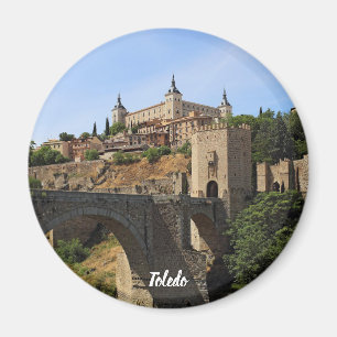 Toledo panorama magnet