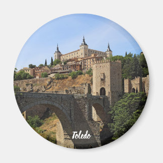Toledo panorama magnet