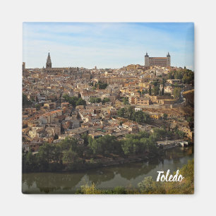 Toledo panorama magnet