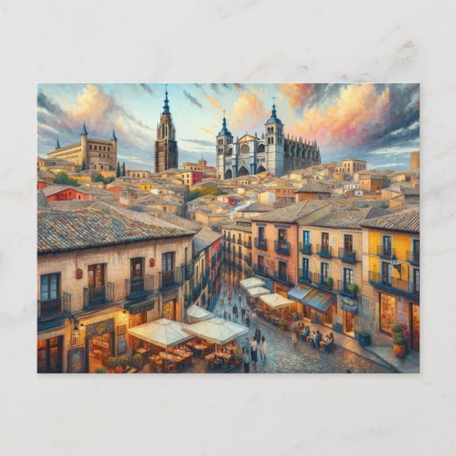Toledo Spain Postcard (Front)