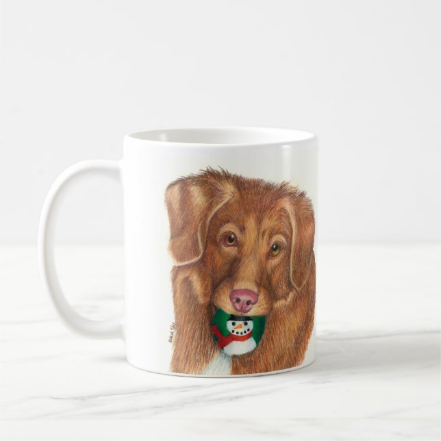 Toller Howliday Mug (Left)