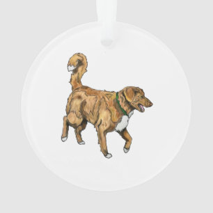 Toller Round Ornament