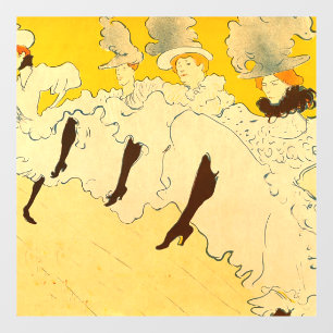 Tolouse Lautrec Dancing Girls Yellow