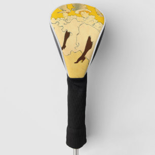 Tolouse Lautrec Dancing Girls Yellow Golf Head Cover