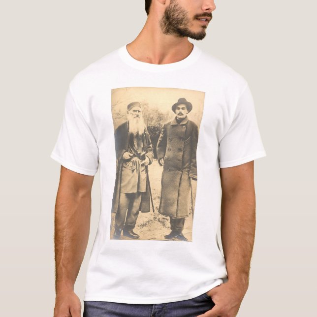 Tolstoi and Gorki T-Shirt (Front)