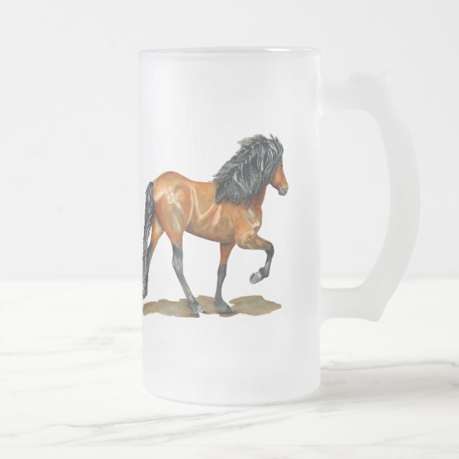 Tolt In Motion ~ Wrap around Frosted Mug (Right)