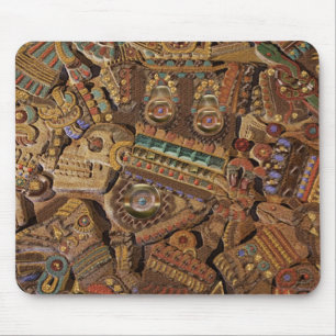 TOLTEC CARVING MOUSE PAD