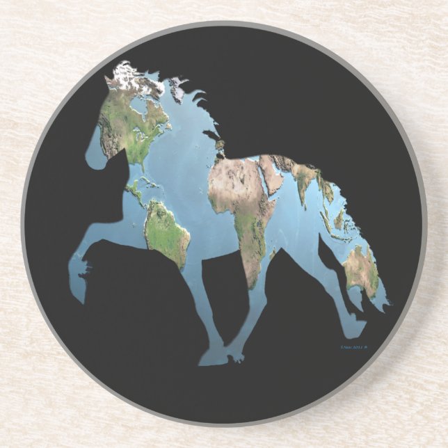 Tolting the World Coaster (Front)