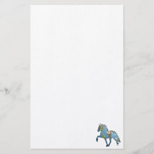 Tolting The World Gaited Horse Stationery