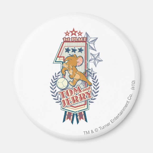 Tom and Jerry 1st Place 2 Magnet (Front)