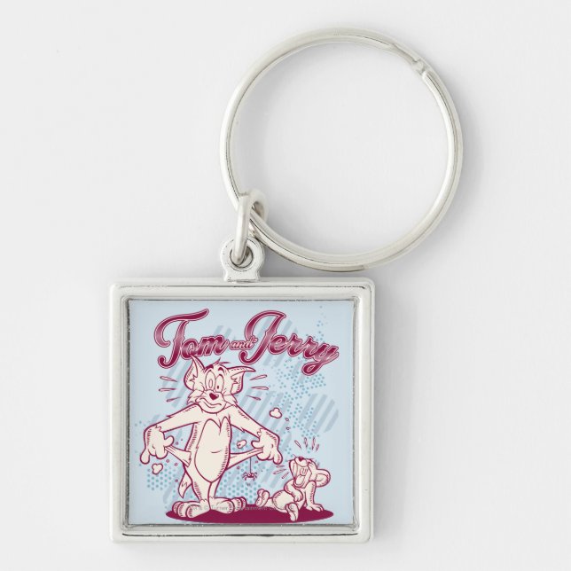 Tom and Jerry Broke Key Ring (Front)