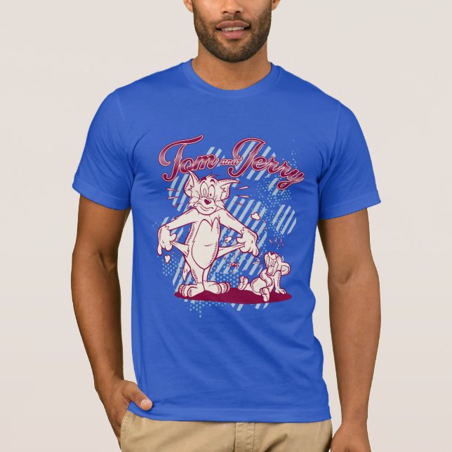 Tom and Jerry Broke T-Shirt (Front)