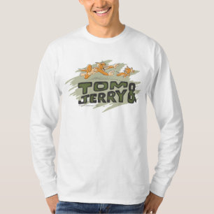 Tom and Jerry Chase Logo T-Shirt