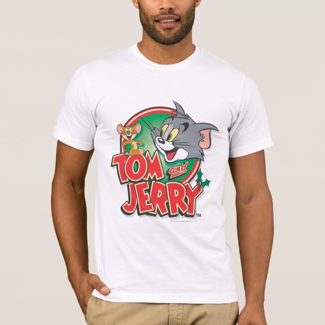 Tom and Jerry Classic Logo T-Shirt (Front)