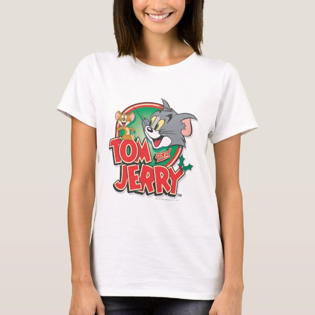 Tom and Jerry Classic Logo T-Shirt (Front)