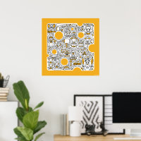Tom and Jerry Doodle Art