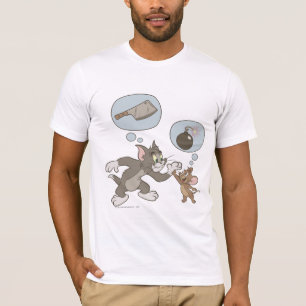 Tom and Jerry Evil Thoughts T-Shirt