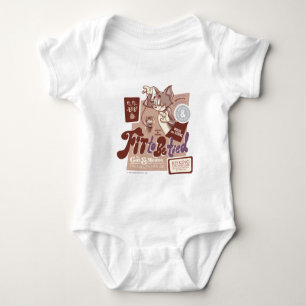 Tom and Jerry Fit To Be Tied Baby Bodysuit