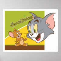 Tom and Jerry Hanna Barbera Logo