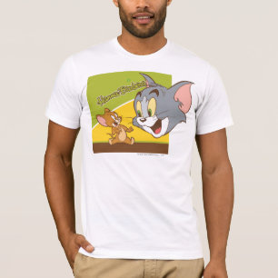 Tom and Jerry Hanna Barbera Logo T-Shirt