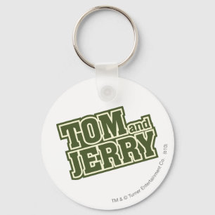 Tom and Jerry Logo 3 Key Ring