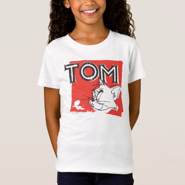 Tom and Jerry Mad Cat T-Shirt (Front)