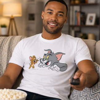 Tom and Jerry Make Faces T-Shirt