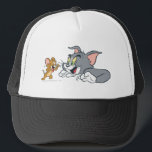 Tom and Jerry Make Faces Trucker Hat<br><div class="desc">Tom and Jerry</div>