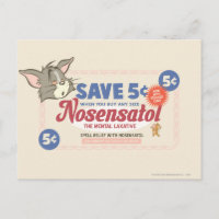 Tom And Jerry Nosensatol Coupon
