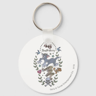 Tom and Jerry Obey The Master 2 Key Ring