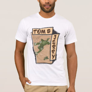 Tom and Jerry On A Tan Couch T-Shirt