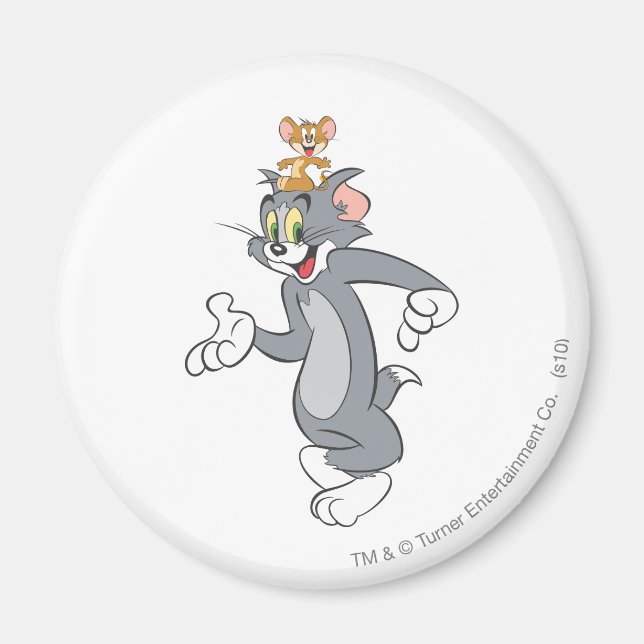 Tom and Jerry Pair Magnet (Front)