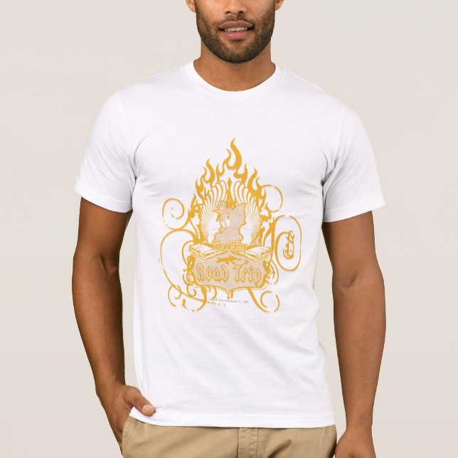 Tom and Jerry Road Trip T-Shirt (Front)