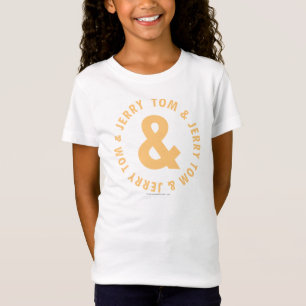 Tom and Jerry Round Logo 6 T-Shirt